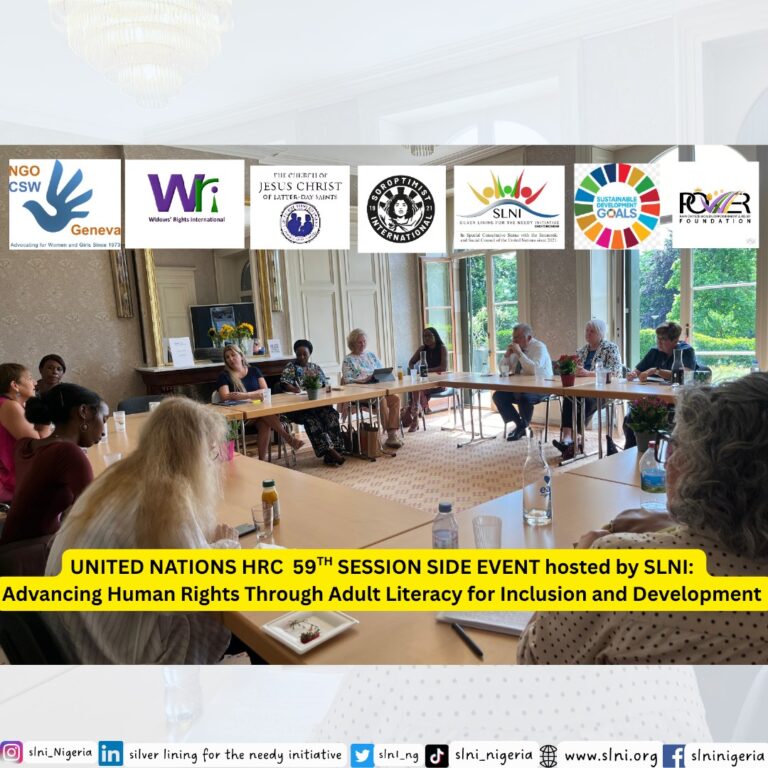 Advancing Human Rights Through Adult Literacy for Inclusion and Development